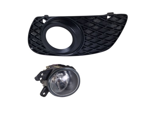 MERCEDES ML W164 fog light left + frame grid left A1648850923 A2518200756