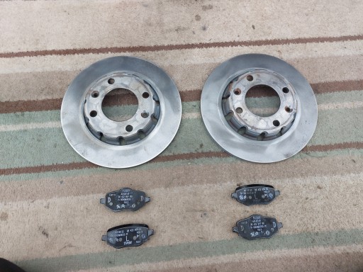discs plates rear part OPEL CORSA F 23r new 9827734980