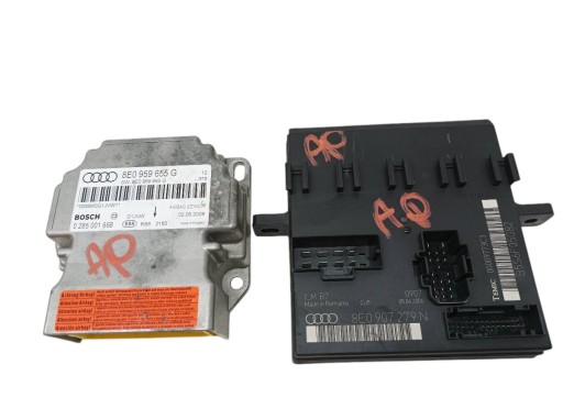 SENSOR airbag modulo luci Montaggio 8E0907279N 7E0959655G Audi A4 III B7