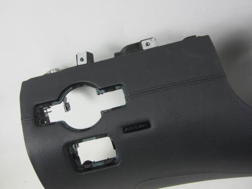 dashboard console airbag kolanowka leather black Mercedes W221 LIFT