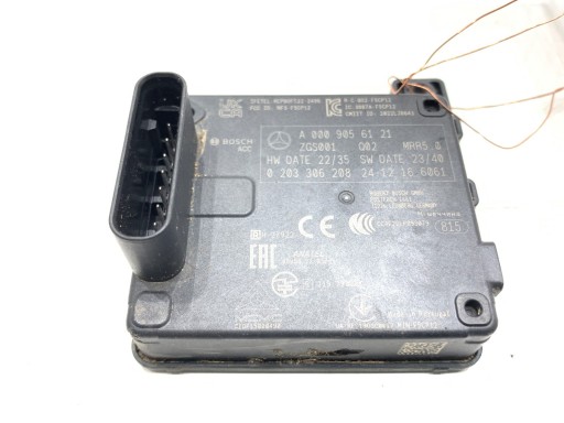 LORK-1273-1000016511 - Контроллер радарного модуля distronic mercedes gle a0009056121