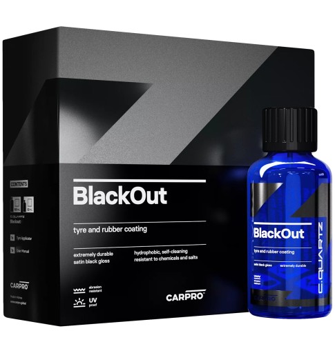 CarPro CQuartz BlackOut Резиновое покрытие для шин 100мл
