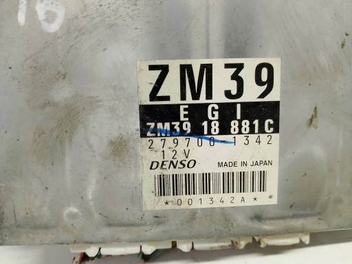 Centralina computer Motore MAZDA 323 F 1.6B 2797001342