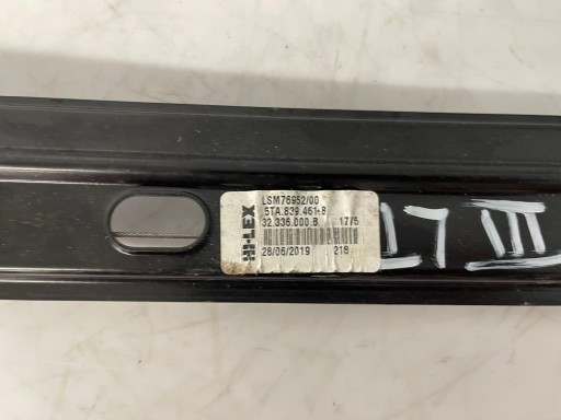 Gestänge fensterhebermotor links heck VOLKSWAGEN TOURAN III 19R 5TA839461B