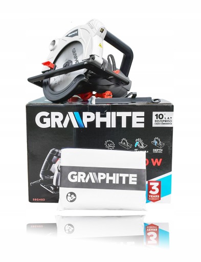 ЦИРКУЛЯРНА ПИЛА GRAPHITE 1800W 210MM LASER 58G493