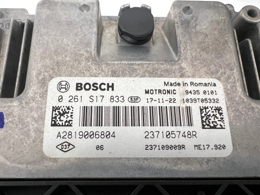 Twingo III 1.0 SCe running board startowy 237105748R 237109009R