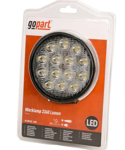 LA15028 - Светодиодная рабочая лампа, круглая, 42w 3360lm 10 / 30V