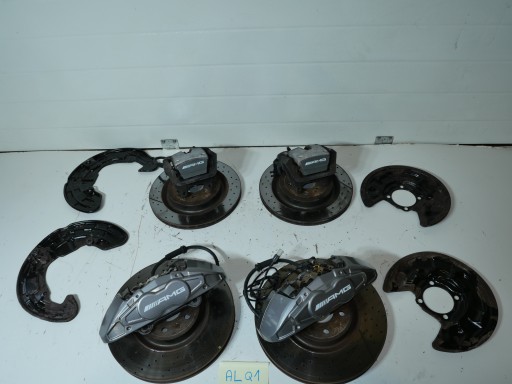 KOMPLET MERCEDES CLA 117 AMG calipers discs KOTWICZNE HAMULCE front rear part