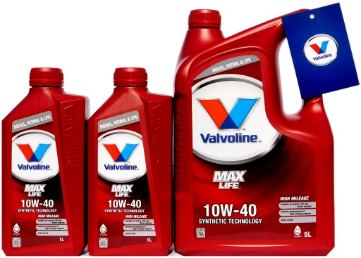 VALVOLINE MaxLife 10W40 7L MAX LIFE 10W-40 новый