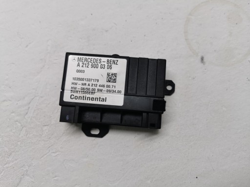 Module POMPY Carburant MERCEDES C-KLASA W204 2.2 CDI