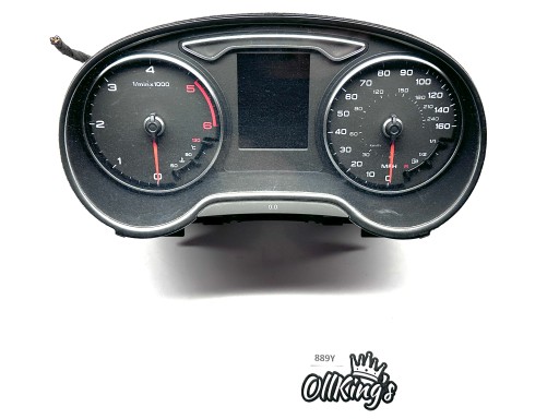 AUDI A3 8V 2.0TDI dials display FIS dials UK ANGLIK 8V0920970B