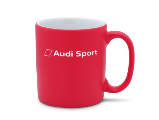КУБОК AUDI СПОРТ ЧЕРВОНИЙ МАТ ФАРФОР ГРАВЕР КОЛЕКЦІЯ AUDI ОРИГІНАЛ ASO
