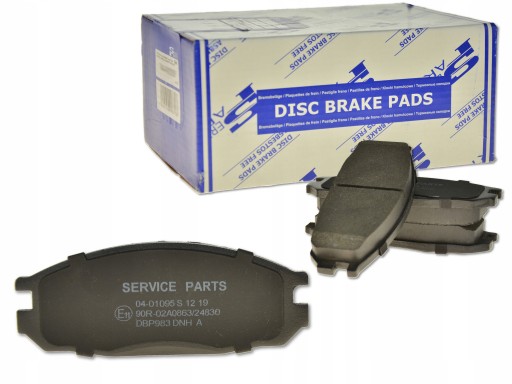 04-01095S - NISSAN PATROL GR Y60 87-97 2.8 TD колодки задние L-CA