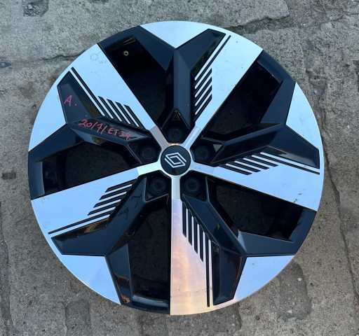 RENAULT MEGANE V E-TECH disk hliníkový 20" ET34