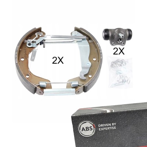 111424 - Гальмівні колодки + циліндр OPEL ASTRA F 1.4 Si