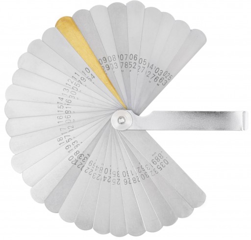 Hogert HT8G331 измеритель зазора 0,038-0,889 мм 31el.