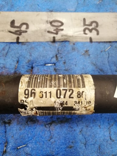 Peugeot 5008 308 1,6 VTI semi-axis right 9661107280