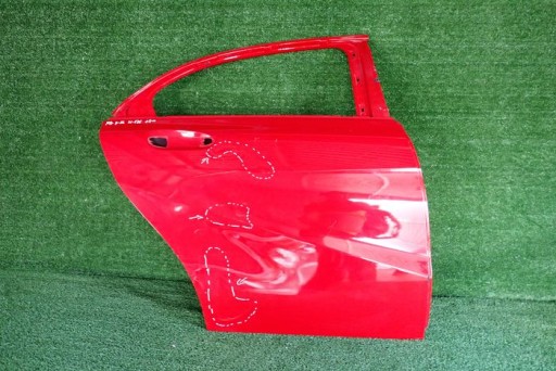 MERCEDES W176 176 A-KLASA 12- door right rear. rear part