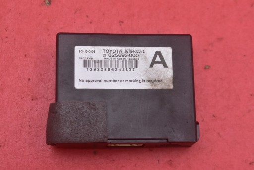 control unit module IMMO 89784-02071 TOYOTA AURIS II E18 KOMBI LIFT 15-18