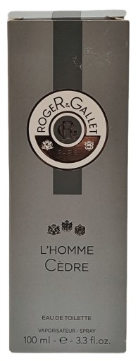 roger & gallet l'homme cedre