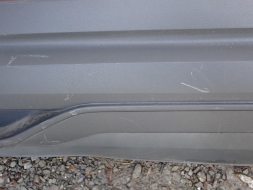 SPOILER of a bumper of the rear rear part AUDI Q3 2 II 83A 18