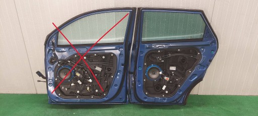 door right rear part HYUNDAI TUCSON III LAK: U2U