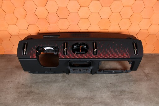 MINI COUNTRYMAN U25 dashboard instrument panel console HEAD UP SCHWARZ ROT