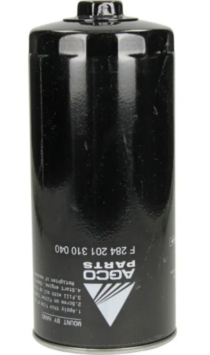 Масляний фільтр Fendt / MF F284201310040 оригінал