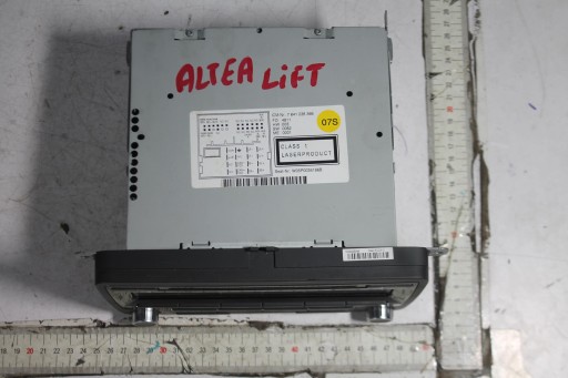 RADIO CD fabbrica 5P0035186B SEAT ALTEA LIFT 09