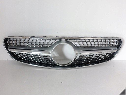 A2178880038 - MERCEDES S-CLASS C217 A217 14-20 БАМПЕР ХРОМ ПЕРЕДНЯ РЕШІТКА