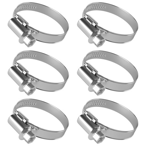 Комплект хомутів для шлангів 20-32 мм 6 шт.