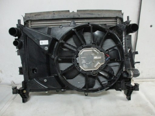 Komplet der Kühler Lüfter Jeep Compass II 2,0 MJTD 17r- 68249186AC