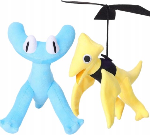 ТАЛІСМІН RAINBOW FRIENDS РОБЛОКС ПЛЮШ 2 ШТ