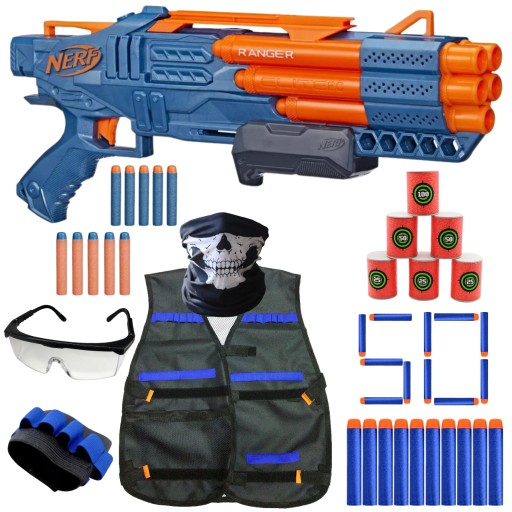NERF ELITE 2.0 RANGER PD-5 F4186 MEGA EXTRAS