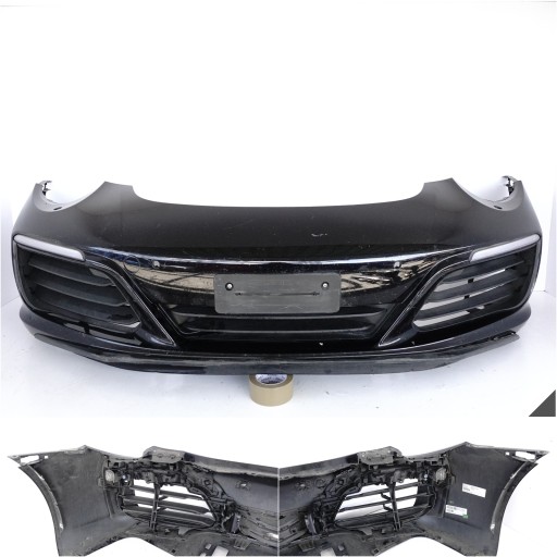 PORSCHE 991 911 LIFT 16-19 bumper + ZALUZJE + LED + KRATKI (washers 4xPDC)