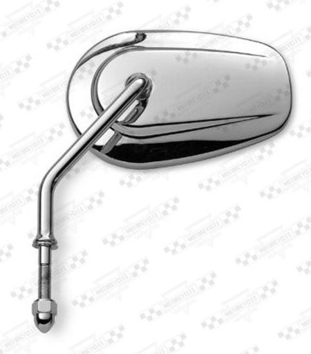 Lu-044 - Дзеркало oem, хром, КР. ліва рука, harley oem