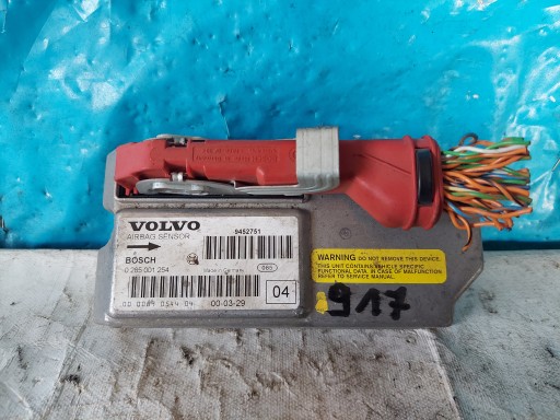 VOLVO S80 e 0285001254 SENSOR airbag