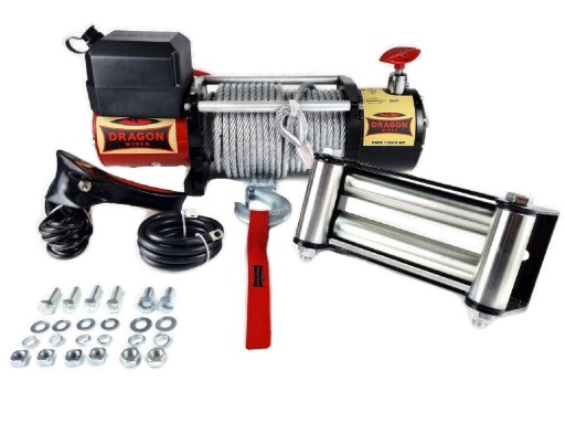 ЕЛЕКТРИЧНА ЛЕБІДКА 6 ТОНН ЛЕБІДКА ЕВАКУАТОР HD