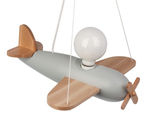 Стельовий світильник Hellux E27 сірого кольору