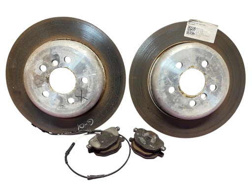 kotuče brzdové záď levá + pravá + plotýnky 330X20 BMW G01 G02 10 KM IDEAL
