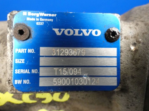 VOLVO XC90 II XC60 II V90 S90 2.0 D5 D4 D3 GRUSZKA Sensor Turbolader
