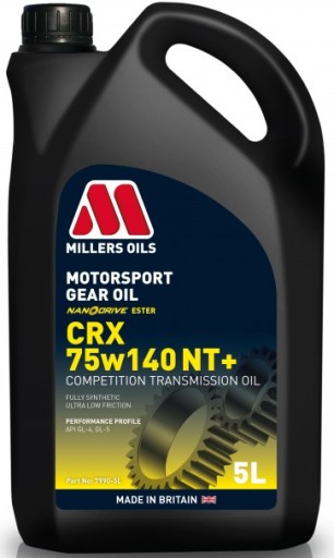 Масло фрезерное crx 75w140 nt+ новое 5 л