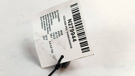 sensore PDC parcheggio 4H0919275A AUDI A6 C7
