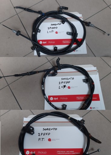 59770-2P000 59760-2P500 - KIA SORENTO II ТРОС РУЧНОГО ГАЛЬМА