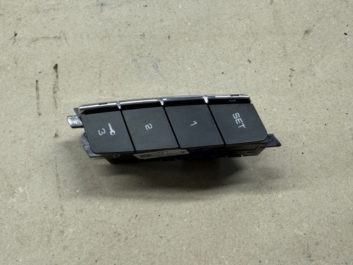 PORSCHE CAYENNE II 92A switch PANEL seat left front 7P5959561B
