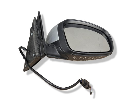 mirror exterior right side Skoda Fabia 2 facelift 2010 5J2857502BF