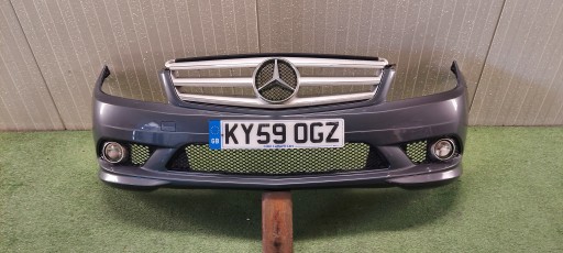 bumper front complete MERCEDES C-KLASA W204 AMG 07-11 LAK: 755