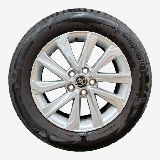 discs wheels tyres TOYOTA COROLLA CROSS BRIDGESTONE 215/60/17" 6MM summer