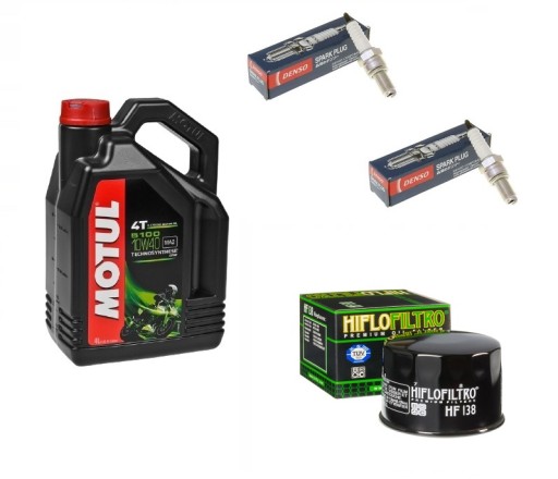 SUZUKI SV 1000 SV1000 MOTUL 4L + ФИЛЬТР + ЗАГЛУШКИ