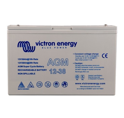 BAT412350084 - Батарея 12V / 38AH AGM Deep Cycle Victron Energy